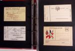 1939-1945, Collection de près de 550 cartes postales