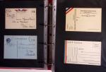1939-1945, Collection de près de 550 cartes postales