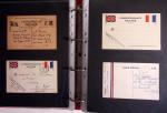 1939-1945, Collection de près de 550 cartes postales