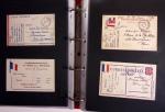 1939-1945, Collection de près de 550 cartes postales