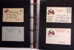 1939-1945, Collection de près de 550 cartes postales