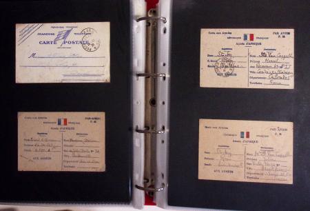 1939-1945, Collection de près de 550 cartes postales