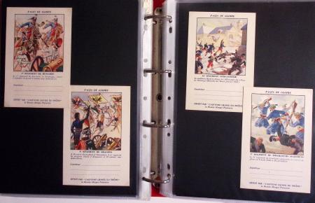 1939-1945, Collection de près de 550 cartes postales