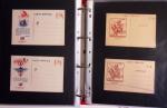 1939-1945, Collection de près de 550 cartes postales