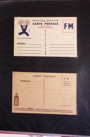1939-1945, Collection de près de 550 cartes postales