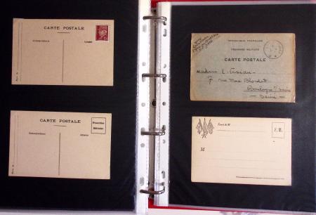 1939-1945, Collection de près de 550 cartes postales