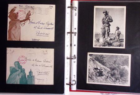 1939-1945, Collection de près de 550 cartes postales