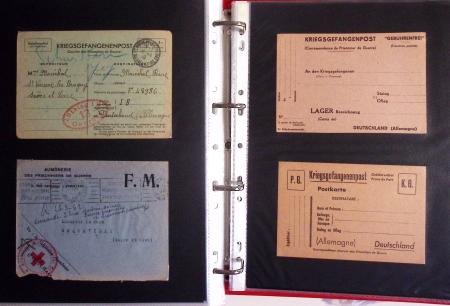 1939-1945, Collection de près de 550 cartes postales