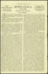 N°20 PAIRE pli d'archive et N°37, obl. Etoile 24 s. Gazette N°29, càd R. de Cléry 19/1/71, arr. LONDON 26/1, très bonne combinaison avec affrt RR, TB.