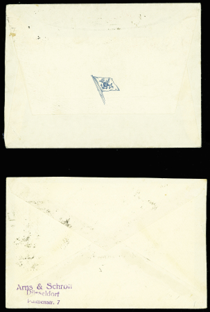 1930env. AEROPHILATELIE: Excellent lot de 37 lettres dont