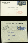 1930env. AEROPHILATELIE: Excellent lot de 37 lettres dont