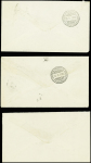 1930env. AEROPHILATELIE: Excellent lot de 37 lettres dont