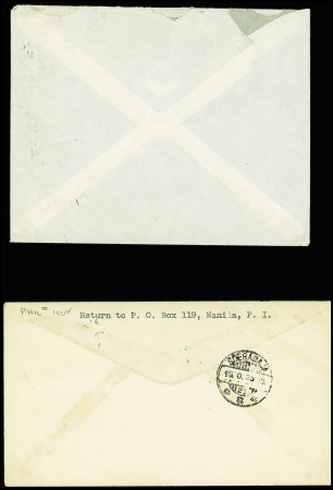 1930env. AEROPHILATELIE: Excellent lot de 37 lettres dont