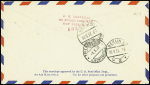 1930env. AEROPHILATELIE: Excellent lot de 37 lettres dont