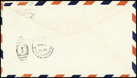 1930env. AEROPHILATELIE: Excellent lot de 37 lettres dont