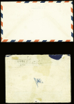 1930env. AEROPHILATELIE: Excellent lot de 37 lettres dont