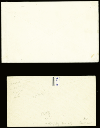 1930env. AEROPHILATELIE: Excellent lot de 37 lettres dont