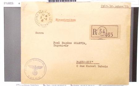 1941-1945, Lot de 13 lettres de deuxième Guerre Mondiale