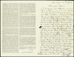 N°29 obl. GC 445 + CAD "Paris Bercy" (15 dec 1870) sur Gazette des Absents n°16 pour Segrie-Fontaine par Athis (Orne) sans arrivée (Le Parmentier). TB