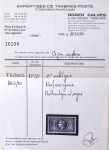 N°33 5f violet-gris, neuf *, B/TB. Signé avec certificat