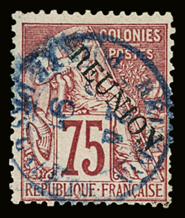 N°27 75c rose, obl., TB. Signé A. Brun et Scheller