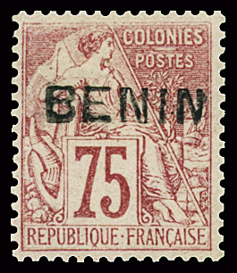 N°12 75c rose, neuf *, TB. Signé Scheller