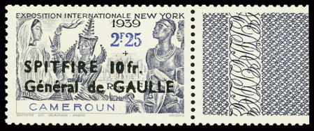 N°245/246 +10f s.1f25 carmin et 2f25 outremer, neuf