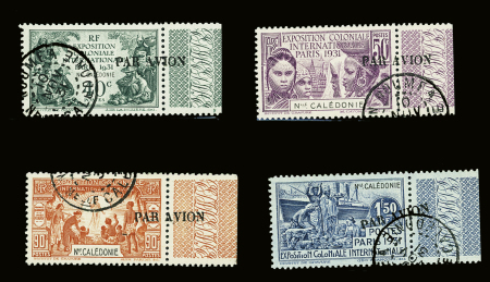 N°162/165 série "Exposition coloniale de Paris 1931"