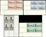 N°388/94 Sites et Monuments, en BLOCS de 4 CD, neuf **, TB