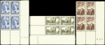N°388/94 Sites et Monuments, en BLOCS de 4 CD, neuf **, TB