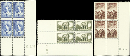 N°388/94 Sites et Monuments, en BLOCS de 4 CD, neuf **, TB