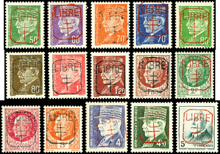 MORNANT N°1/15 la série, neuf **, TB, signés Mayer