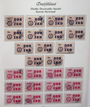 1849-1960, Accumulation de plusieurs collection du