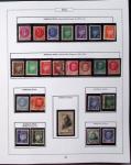 1950-2005, Collection de France en 6 volumes obl et