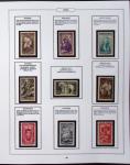 1950-2005, Collection de France en 6 volumes obl et