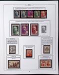 1950-2005, Collection de France en 6 volumes obl et