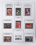 1950-2005, Collection de France en 6 volumes obl et