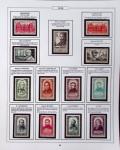1950-2005, Collection de France en 6 volumes obl et