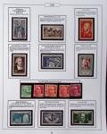 1950-2005, Collection de France en 6 volumes obl et