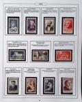 1950-2005, Collection de France en 6 volumes obl et