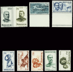 N°308A à 309F + PA 63B +63C +63D : La série complète