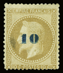 1849-1910, Jolie collection de France avec une belle