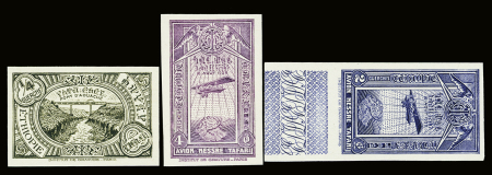 N°200a + Pa 12a (bdf) + Pa 13a  3 valeurs ND de 1931,