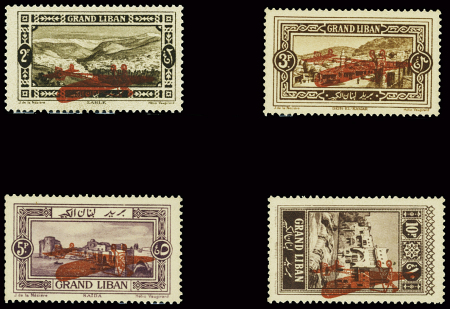 POSTE AERIENNE n°13a, 14a, 15a, 16a, série complète