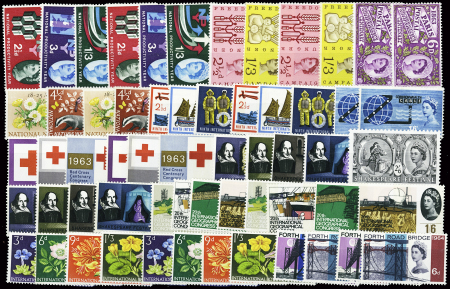 N°367/396 + 367b/385b + 387b/396b  les timbres de 1962/1964