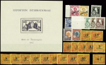 Collection de 1889/1949, dont no. 2, Pa 39a, bf 1 et