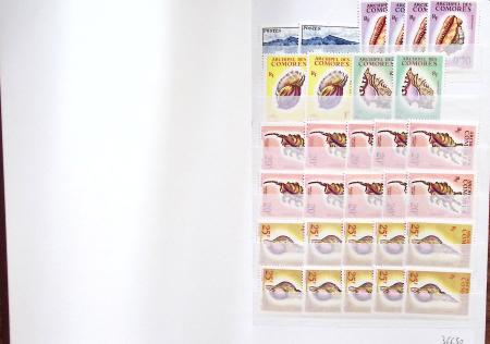 1950/1975, stock en classeur de no. 1/56 et Pa 7/67,