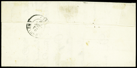 N°3a 20c noir sur blanc +T14 Chalais 23 des 1849 (15)