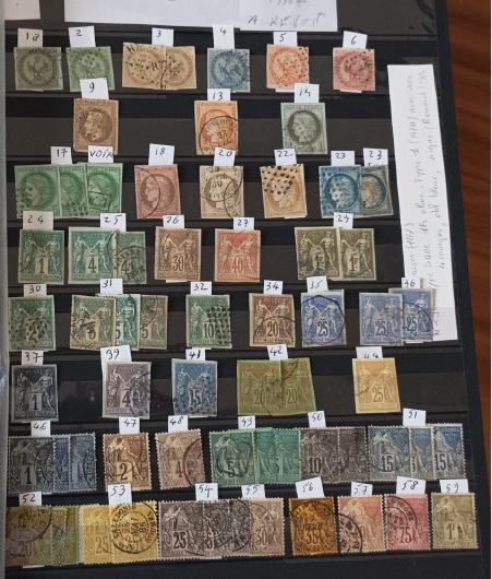 1859-1977, Collection des COLONIES FRANCAISES en 6