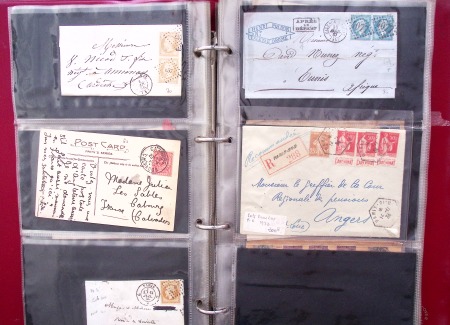 1750-1950, Lot volumineux de lettres et CP: MP, période